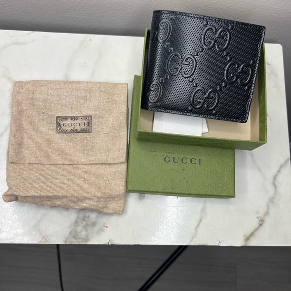 New Gucci BiFold Coin coin wallet . Made in Italy. Box and dust bag included! - Picture 3 of 11